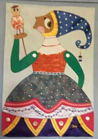 Tapiz del grupo para expo Colección Fiesta de reyes