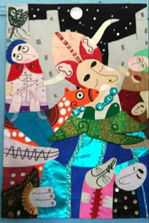 Tapiz expo colección Fiesta de reyes