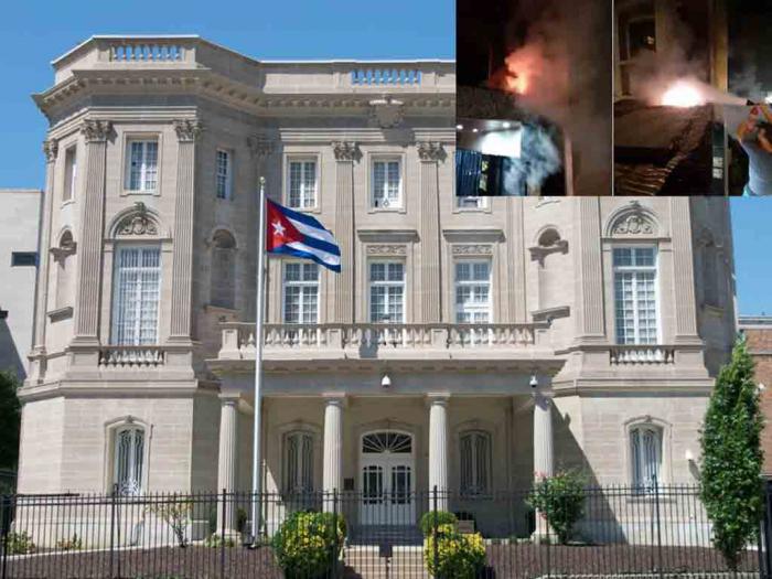 Ataque terrorista contra la Embajada de Cuba en EE.UU.